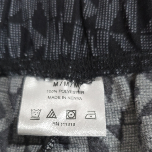 Michael Kors Black Patterned Joggers - Picture 7 of 9